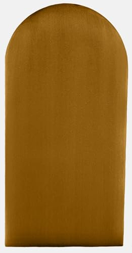 Angelo - Panneaux muraux 3D, pour lit - Coussins muraux - Panneaux rembourrés - Panneaux de plafond - Clôture - Doré - 60 x 15 cm