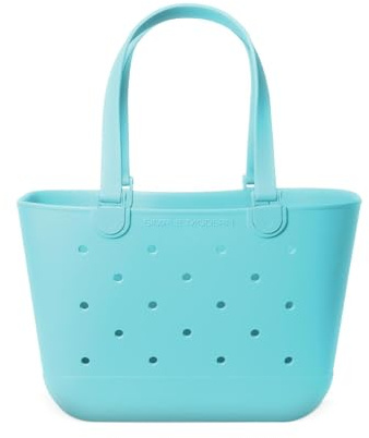 Simple Modern Waterproof Rubber Beach Bag | Large | Blue