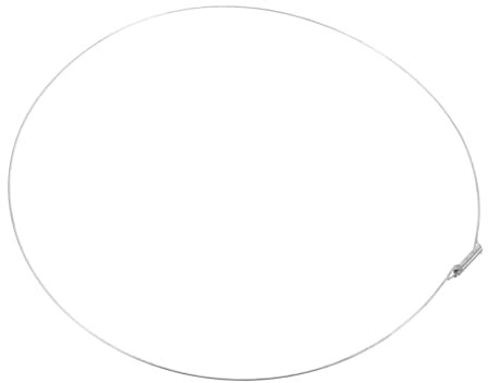 Lurrose Waschmaschinenzubehör Metall Spannring für Türdichtung Kompatibel mit Verschiedenen Trommelwaschmaschinenmodellen Schutz