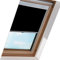 Rotemion Schwarz Verdunkelungsrollo Dachfensterrollo passend für M08, Dachfester/verdunkelndes Rollo, Blickdicht Thermo-Rollo für Fenster Skylight/Kinderzimmer/Schlafzimmer/Küche/Bad/Büro