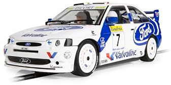 Scalextric Cars, C4513 Ford Escort WRC, Monte Carlo 1998, Slot Car Giocattolo da Utilizzare con Piste da Corsa O Set, Accessori