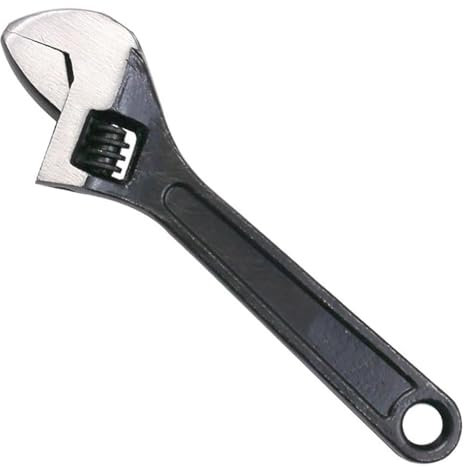 GSDGV Mini Adjustable Spanner, 4 Hand Wrench Tools, Small Wrench Steel, Multifunction Adjustable Wrench, Portable Adjustable Spanner for Industry, DIY, Watch Repair, Auto Repair(Size:100mm)