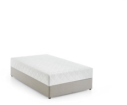 Stauraum- Boxbett Belina ohne Kopfteil, Creme