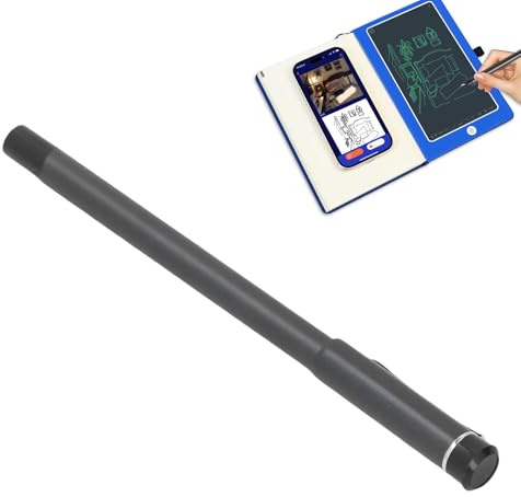 Cuifati Smart Pen and Notebook, Bluetooth 5.0 Smart Writing Set med OCR -erkännande, 360 Graders Realtid Sync Digital Anteckningsbok med Smart Penna för Mobiltelefoner och Surfplatta (Blå)