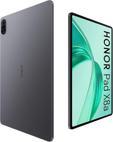 HONOR Pad X8a 11 WiFi Tablet (4GB+128GB), Snapdragon 680, 8300mAh Battery, 90Hz Eye Comfort Display, Quad Speakers, Slim Metal Body, Android 14, Google Play, Space Grey