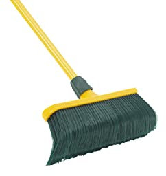 Novaliv Lot de balais à griffes en plastique de 30 cm avec manche télescopique - Balai de jardin - Balai de rue - Balai à feuilles (1, 30 cm avec manche)