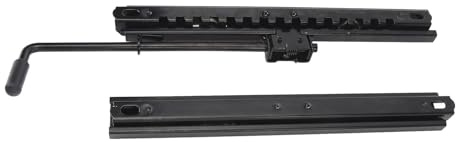 Tomotato Riel Deslizante del Asiento, Kit Universal de 315 mm con Acero Laminado en Frío para Desplazamiento Suave y Fácil Instalación para Asientos de Automóvil y RV