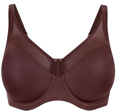 Hunkemöller Unwattierter Minimizer-Bügel-BH Nina - Chicory Coffee - 80D