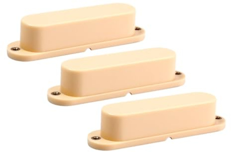 Yardwe 3piezas Tapa de Sellado Funda Protectora para Pastillas de Guitarra Amarilla Funda Pequeña para Pastillas de Guitarra para Uso Estudio o Conciertos