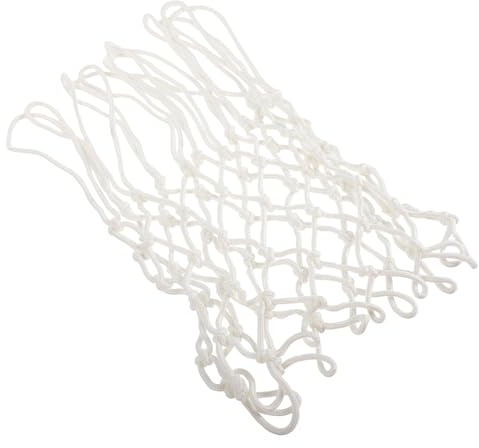 Alipis Red de Baloncesto Luminosa Estándar de Nailon 45 CM Red de Repuesto Brillante para Exteriores E Interiores Resistente Intemperie Adecuado para Piscina Jardín y Juegos