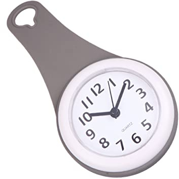 Alipis Reloj De Pared Reloj Despertador De Baño Temporizador Silencioso Fácil De Instalar