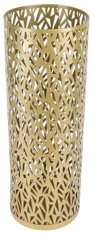 Nurnesy Porte-parapluie en métal - Sur pied - Pour l'entrée - Rond creux - Organiseur pour la maison, l'hôtel, le bureau - Taille M