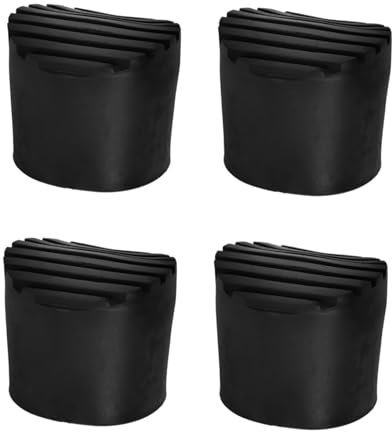 KITANDOVE 4 Piedini Antiscivolo in Gomma Per Scale Copriscala Protezione Sicura Forniture Per Scale Durature E Facili Da Installare