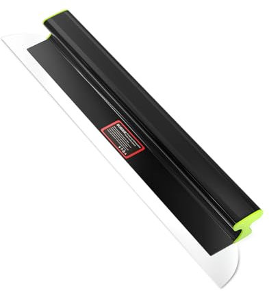 DURDUR 24Inch/60CM Flächenspachtel,Edelstahlklinge Spachtel Werkzeug,Aluminiumlegierung Z-Griff Flächenspachtel Glättspachtel