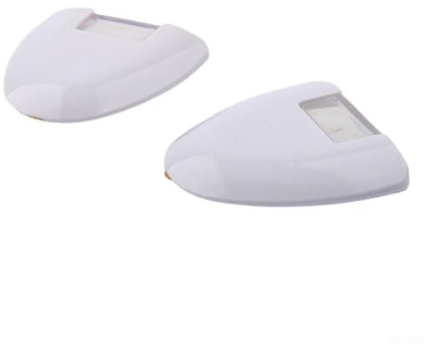 Yhenlovtt Dreieckiges Rad Schneiderkreide Stoffmarker, DIY-Nähwerkzeug, abnehmbares Schneiderzubehör für professionelle Heimschneiderei (weiß)