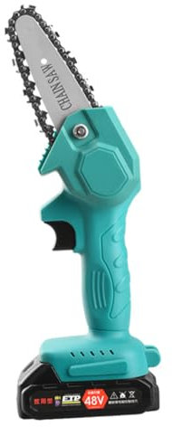 TOYANDONA Mini Tronçonneuse Sans Fil Pour Jardin Et Travail Du Tronçonneuse Main Pour Charpentier Petite Facile à Tenir