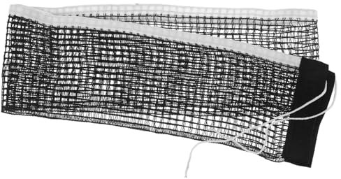 LAPYAPPE Tischtennisnetz Polyester Baumwolle Dichtes Netz für Drinnen und Draußen Einfach Aufzubauen und Sicher für Tischtennistraining und Freizeitspiele