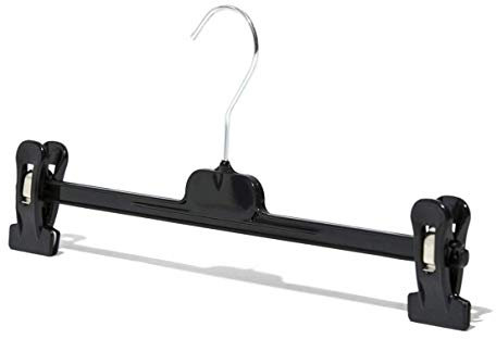 20 Grucce Prodotte in Italia Materiale 100% Riciclato attento all’Ambiente con Pinze Regolabili in Silicone Antiscivolo per Gonne Pantaloni e Sciarpe