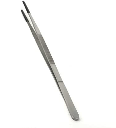 Albsales Edelstahl PINZETTE XXL 60cm mit Softgriff, universell einsetzbar