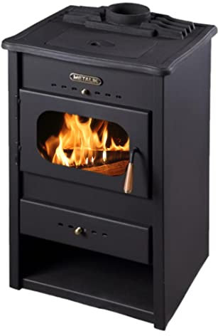 Stufa a legna con piano in ghisa BALKAN ENERGY 9.6 kW