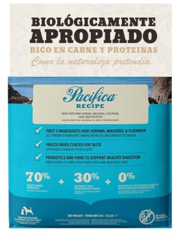 ANIMALUJOS - Pienso Natural para Perros Pacifica Dog 2 Kg | Sin Cereales, Rico en Pescado Fresco, Alimentación Completa y Saludable para Perros Adultos de Todas Las Razas