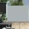 Home & Garden-Patio Seitenmarkise ausziehbar 140x500 cm grau Möbelwahl