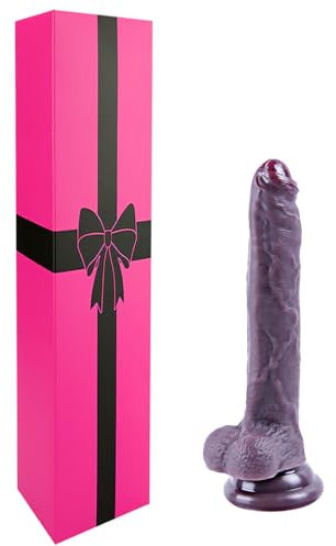6 inch Beginner Small Dildo, Realistic Foreskin Uncut Dildo. Small and Cute Anal Plug, Silicone Ultra-Thin Anal Plug Black Penis,Suction Cup Slim Penis Adult Sex Toys for Women Men Couple Beginners