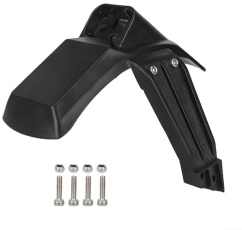 Juego de guardabarros trasero y soporte con tornillos compatible con Kukirin G2 Pro DB versión 2024 (juego de guardabarros trasero)