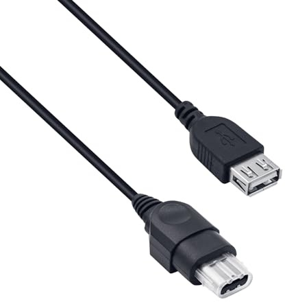 Mcbazel PC Kvinna USB till X box Converter Adapter Kabelsladd för Original X box Console