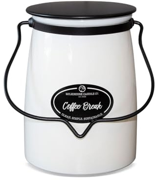 Milkhouse Candle Company Soy Scented Candles, Coffee Break, 22 Oz