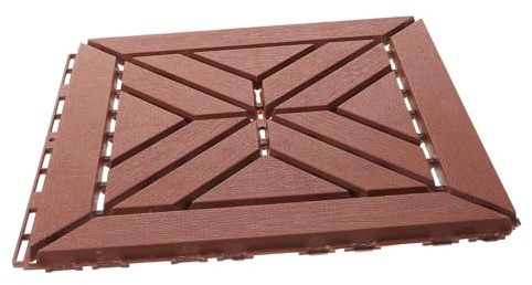 Artibetter Terrazas para Exteriores Losas De Suelo Baldosas para Jardín Suelo Entrelazado para Balcón Decoración del Hogar