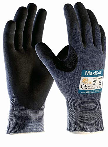 ATG handskar 44-3745HCT skärskyddshandskar MaxiCutUltra, SB-Verp. blå/svart 6 (XS)