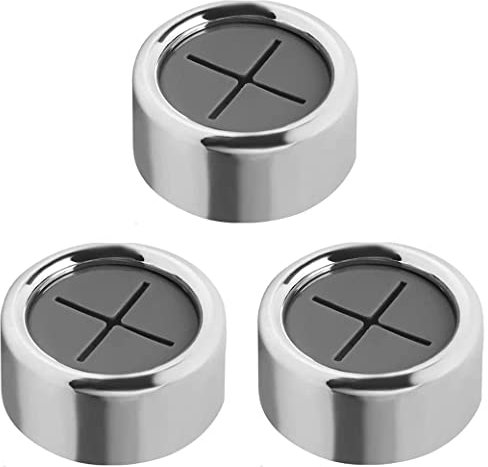 KOMUNJ Set di 3 ganci per asciugamani, rotondi, da cucina, senza fori, per bagno, cucina e casa