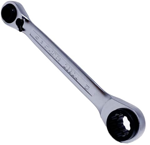 Wuerth Zebra 4 in 1 Doppelring-Ratschenschlüssel 8x10 + 12x13mm mit POWERDRIV® - Antrieb 0714257013