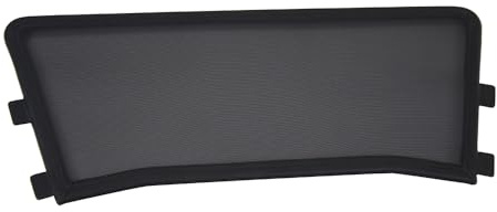 Filet Coupe-Vent Compatible avec Nissan 370Z Z34 Noir Filet Anti-remous 100% sur Mesure OEM Qualité Windschott fabriqué aux Pays-Bas