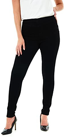 M17 Women's Women Ladies Denim Jeans Jeggings Sculpt Pull on Skinny Fit Casual Cotton Trousers Jeans Jeggings Skinny Fit Trousers Pants
