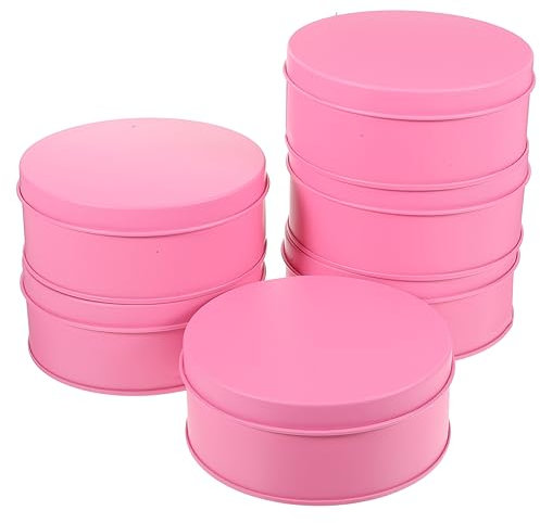 VILLFUL Ampia Scatola Di Per Biscotti in Metallo Con Coperchio Per Conservare Biscotti Caramelle E Altri Oggetti