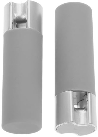 HOLIDYOYO Accessori per Tende e Tapparelle 2 Pezzi Corda Tapparella in Plastica e Ferro Peso per Finestre Oscuranti Funzionamento Pratico e Design Grigio Raffinato