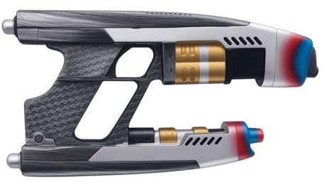 Quad Gun Super Héros The Galaxy Peter Quill Jouet Pistolet Cosplay Accessoires Résine Réplique Halloween Masquerball Carnaval Accessoires (1 pièces)