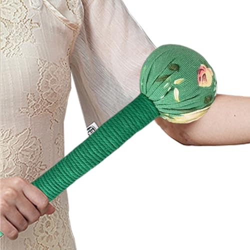 Ryggmassagehammare, bakslagverk verktyg hand-malör-handmassageapparat | slitstark och praktisk handmassageapparat med malmutört örtfyllning för höft, midja, huvud och ben