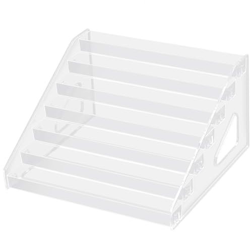 Scaffale Compatto Per Unghie Acriliche Lucidate Scaffale Stoccaggio A 5/6/7 Strati L'organizzazione Forniture Bellezza Porta Oli Essenziali Organizzatore Smalto