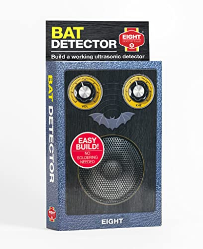 Eight Innovation EBD2766 Eight Build Complete Construction Kit to Create Your Own Fully Functioning Bat Detector, One Size, for 14 and Above, 1 pieces, Blue