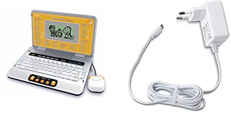 Vtech 80-109744 Schulstart E Lerncomputer & 80-146604 USB-Ladegerät