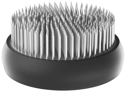 JPudinor Runde Blume Frosch Edelstahl Pin Frosch Blumenarrangement Halter (8cm)