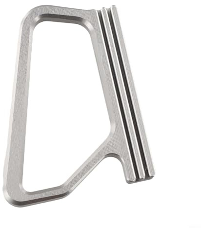 TONIXY Chiave per raggi piatti per bicicletta, 0,8-1,3 mm, in lega di alluminio, strumento di riparazione per cerchioni CNC, con intaglio profondo e manico ergonomico per dimensioni comuni dei raggi a