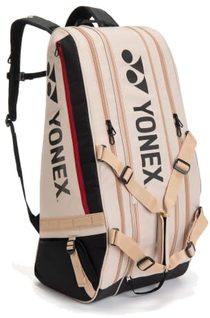 YONEX Gearlogic Raquet Bag Rackethållare Tennis Unisex Beige