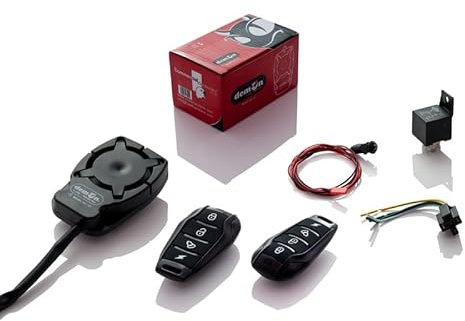 EASY FIT Only Two Wires Motorcycle Bike Scooter Trike Immobiliser Alarm- DIY Installation