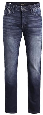 JACK & JONES PLUS itim original Am 814 PLS Noos Pantalones, Blue Denim, 44/30 para Hombre