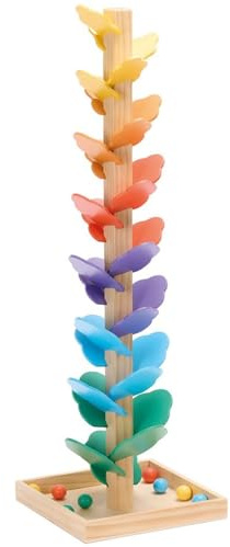 Spiel AG Klangbaum aus Holz Klang Murmelbaum Murmelbahn Gross