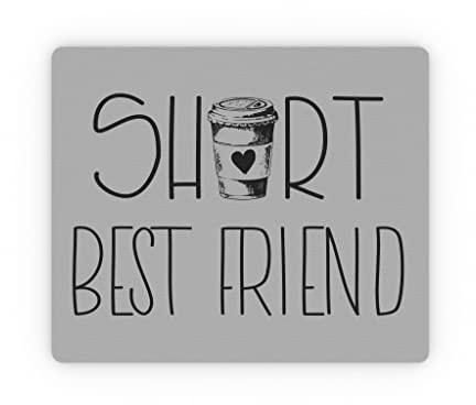 Short Bestfriend | Tall Bestfriend | Meilleur Ami Rectangular Mouse Pad 9.3″ x 7.8 / Rectangle